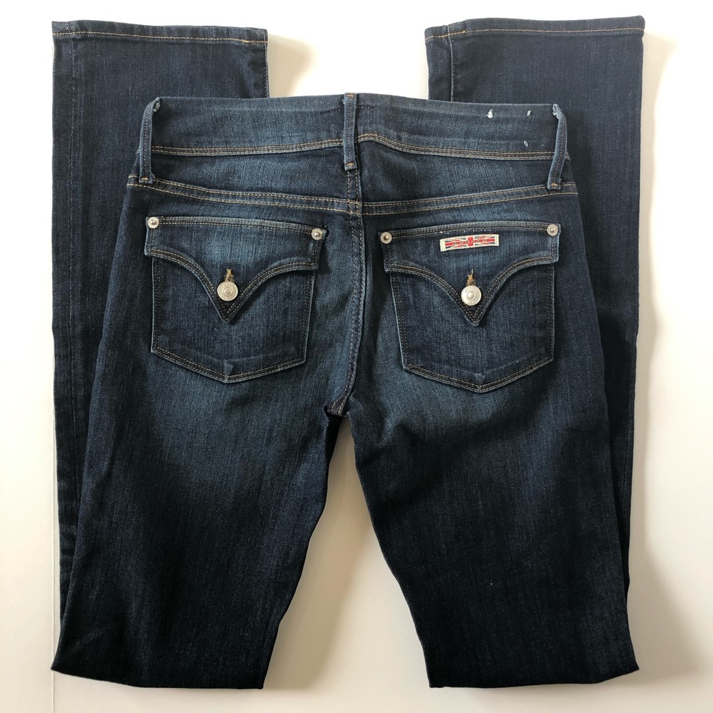 HUDSON Classic Flap Pocket Skinny Boot Jeans